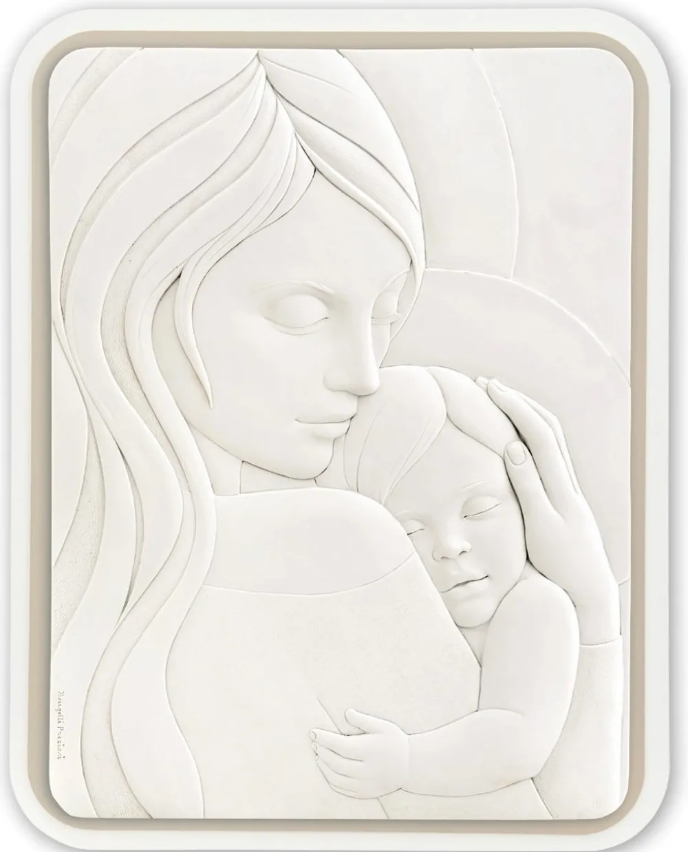 Capezzali-Bongelli Preziosi Capezzale moderno maternita nocciola 30x38