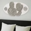 Capezzali-Selezionato da Mazzolaluce Capezzale moderno sacra famiglia 120x60 bianco tortora grigio