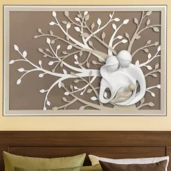 Capezzali-Bongelli Preziosi Capezzale moderno sacra famiglia 105x72 nocciola