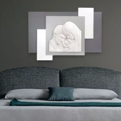 Capezzali-Bongelli Preziosi Capezzale moderno sacra famiglia grigio 100x57