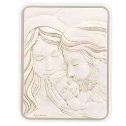 Capezzali-Bongelli Preziosi Capezzale moderno 30x38 sacra famiglia nocciola