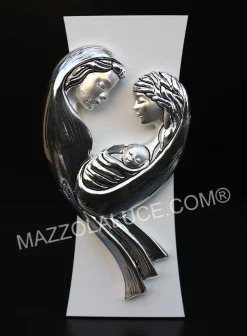Capezzali-Selezionato da Mazzolaluce Capezzale sacra famiglia bianco argento stile contemporaneo per camera da letto