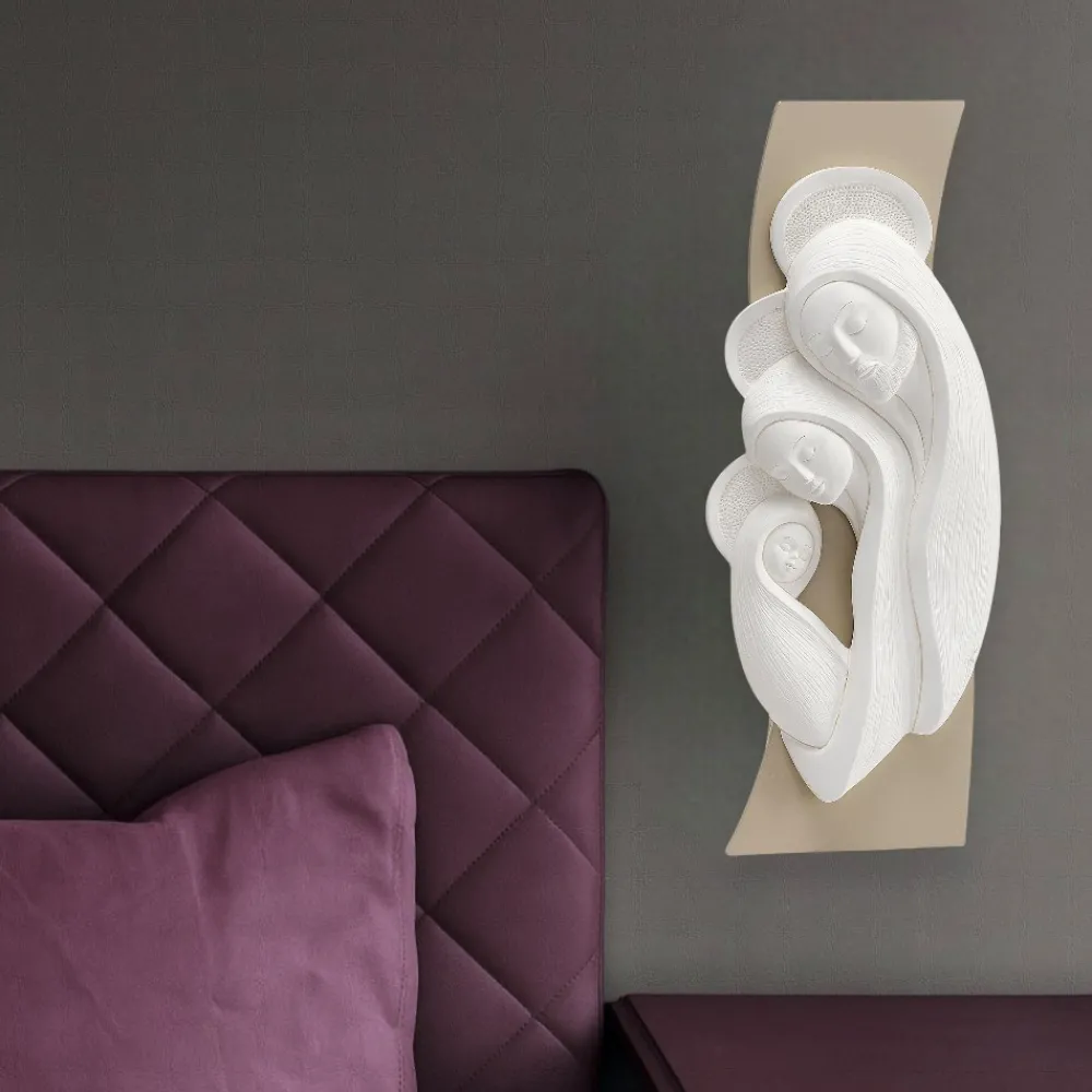 Capezzali-Selezionato da Mazzolaluce Capezzale sacra famiglia da appendere o da tavolo