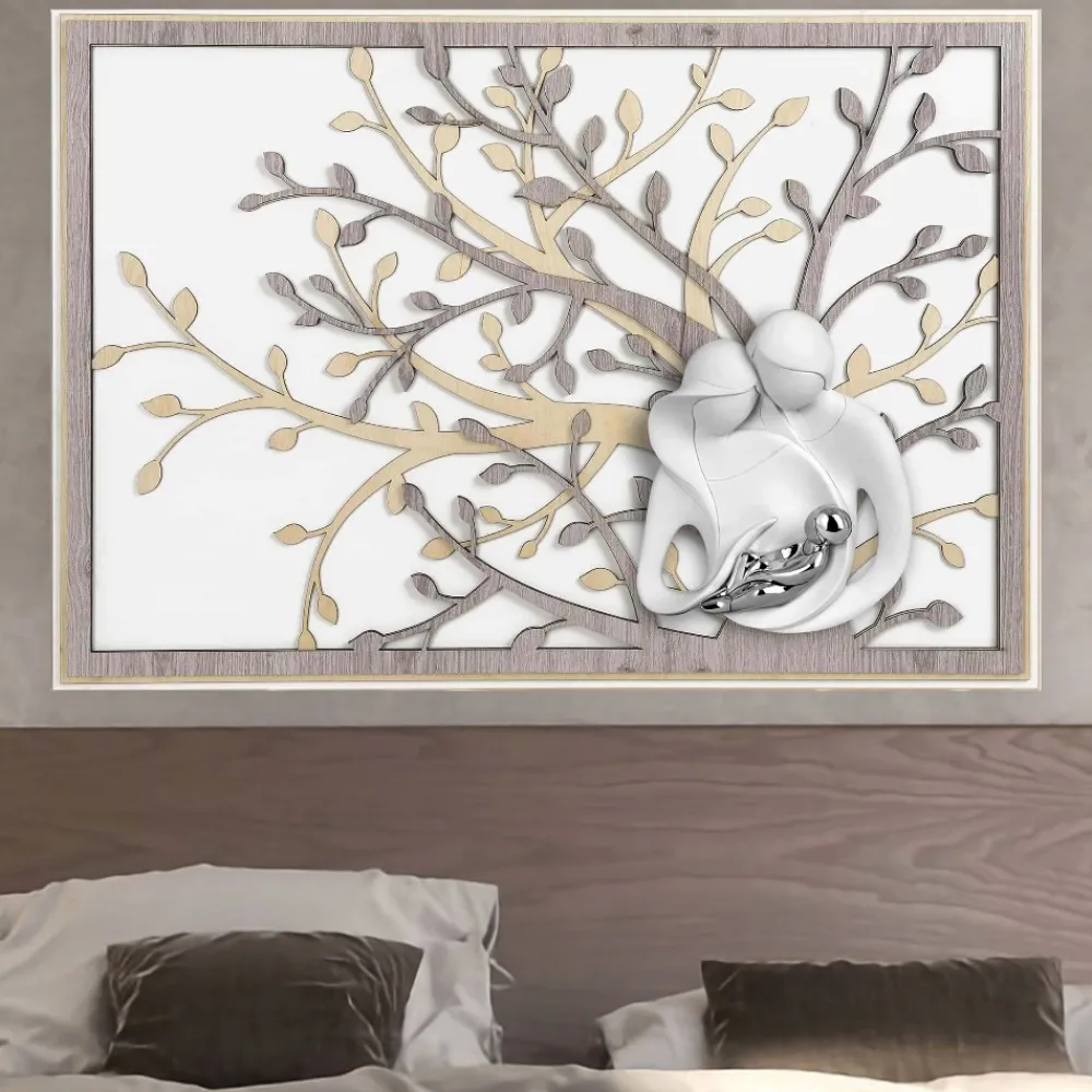 Capezzali-Bongelli Preziosi Capezzale sacra famiglia 105x72 rovere moderna