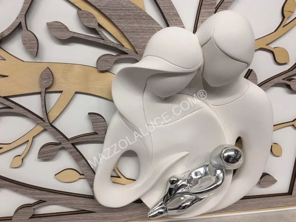 Capezzali-Bongelli Preziosi Capezzale sacra famiglia 105x72 rovere moderna