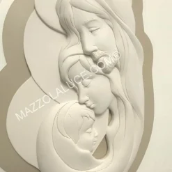 Capezzali-Bongelli Preziosi Capezzale sacra famiglia 35x50 nocciola