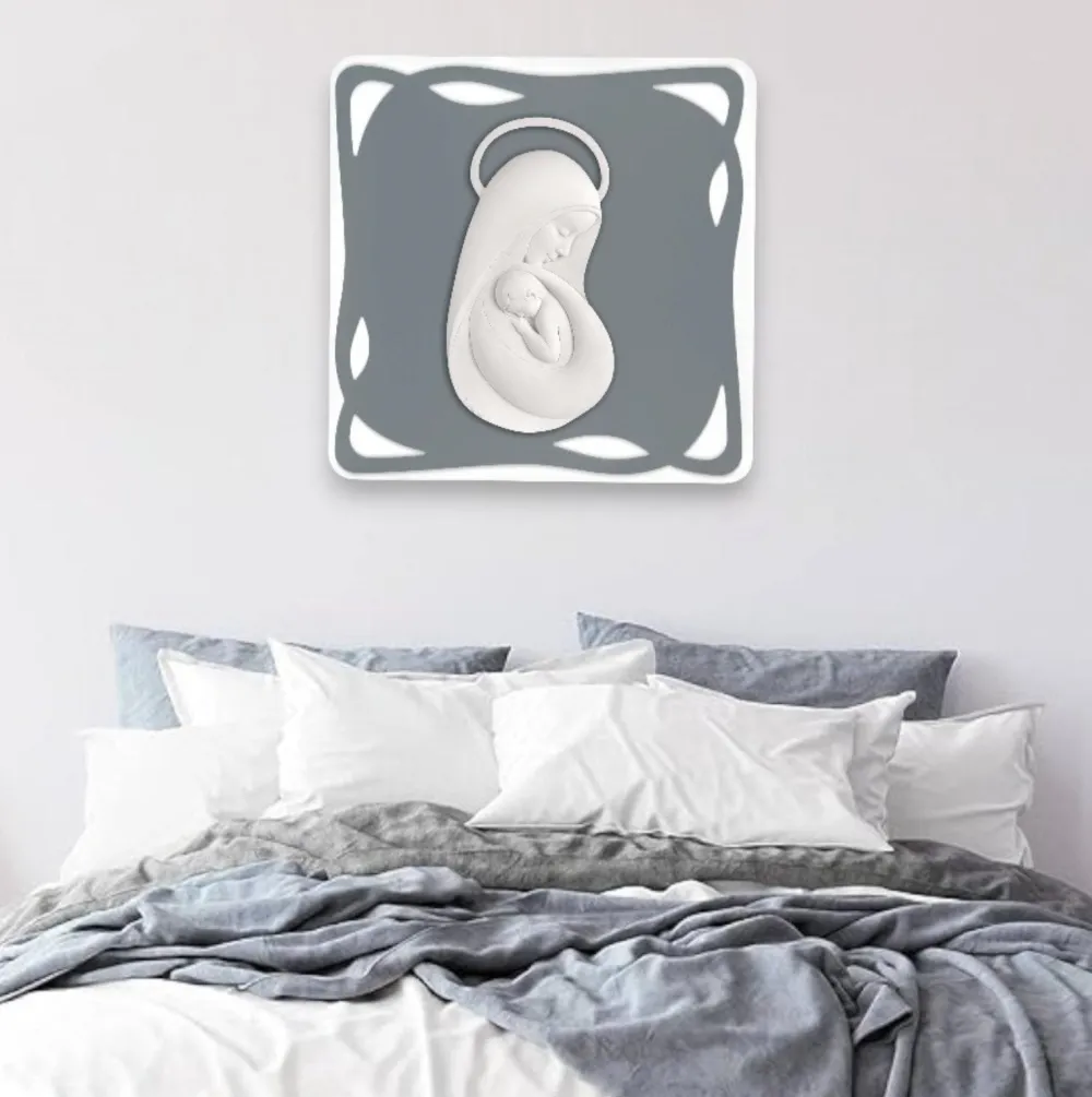 Capezzali-Bongelli Preziosi Capezzale 62x62 maternita grigio moderna