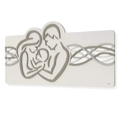 Capezzali-Selezionato da Mazzolaluce Capezzale 120x60 moderno sacra famiglia bianco grigio tortora
