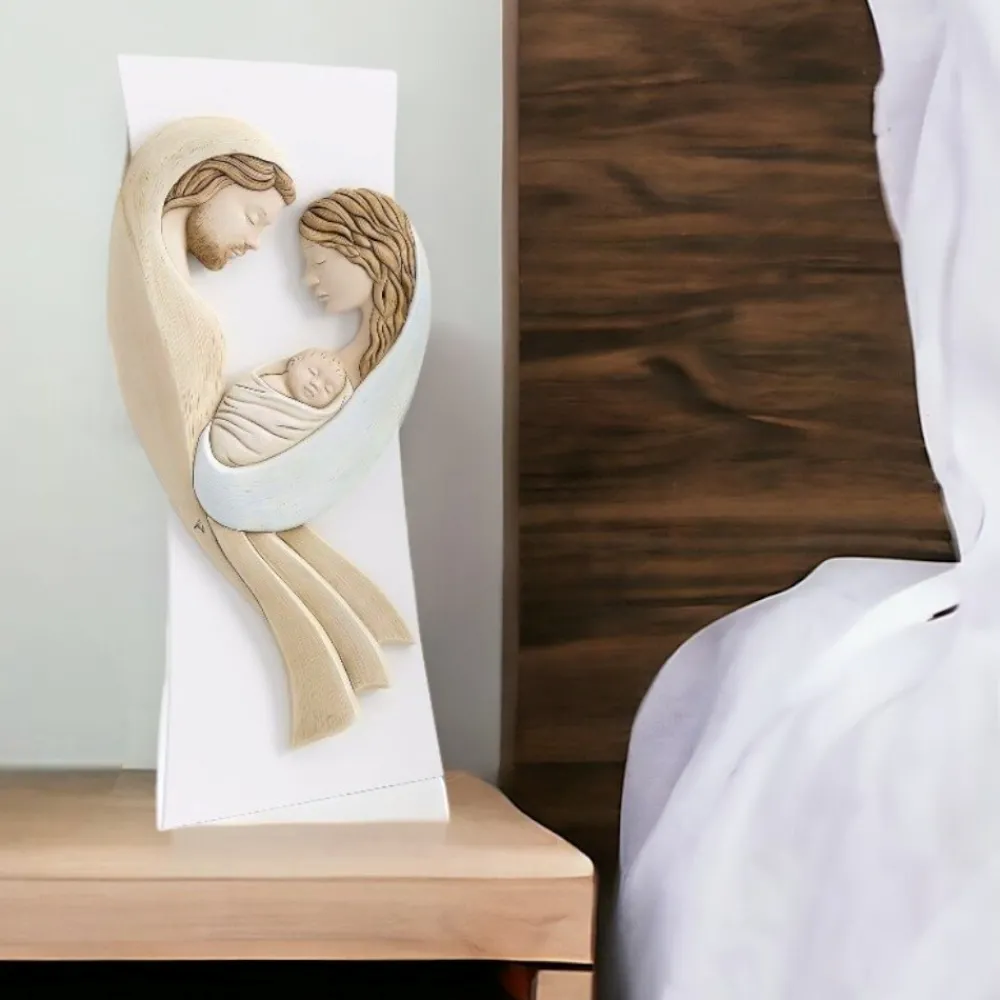 Capezzali-Selezionato da Mazzolaluce Capoletto verticale sacra famiglia moderna capezzale