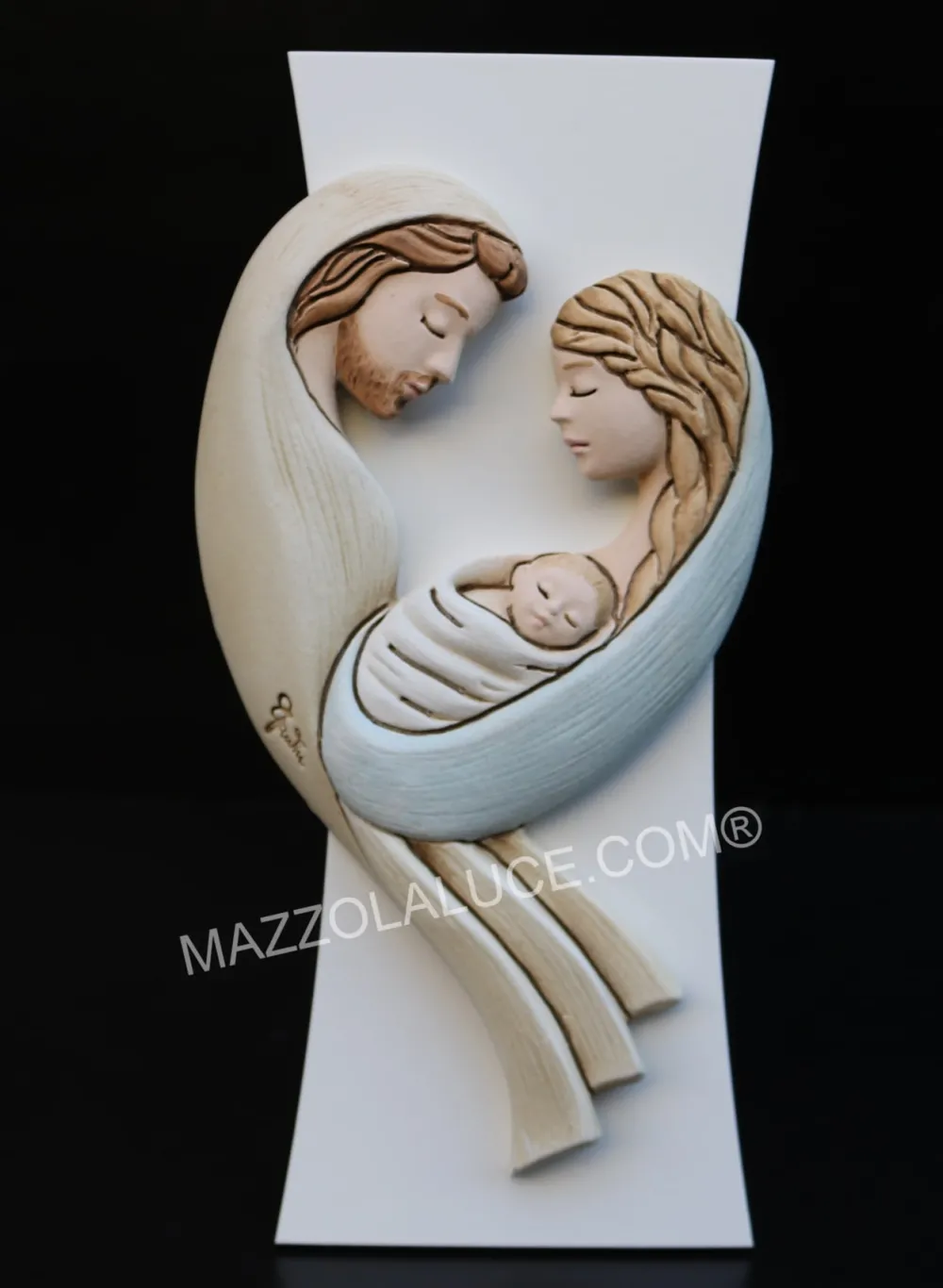 Capezzali-Selezionato da Mazzolaluce Capoletto verticale sacra famiglia moderna capezzale
