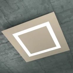 Plafoniere Moderne-Top Light Carpet toplight plafoniera da cucina moderna sabbia design quadrata