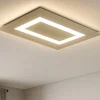 Plafoniere Moderne-Top Light Carpet plafoniera moderna da cucina sabbia rettangolare