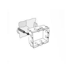 Accessori-Selezionato da Mazzolaluce Cassaforma controcassa per 2416b su laterizio muratura codice 023.460