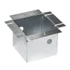 Accessori-Selezionato da Mazzolaluce Cassaforma in metallo per faretti in gesso mt6