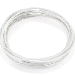 Accessori-Ideal Lux Cavo tessuto colore bianco 1 metro 5 mm