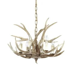 Lampadari Moderni-Ideal Lux Chalet sp6 lampadario per casa in montagna sei luci
