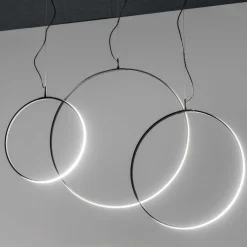 Lampadari Moderni-Ideal Lux Circus lampadario design nero led 33w 3000k