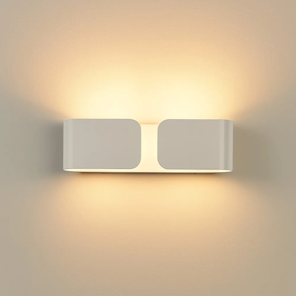 Applique Da Parete-Ideal Lux Clip ap2 mini lampada da parete bianco applique da interno