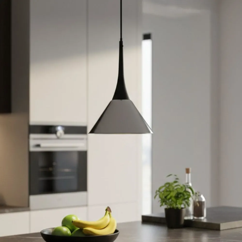 Lampade A Sospensione-Ideal Lux Cocktail lampada a sospensione per isola cucina fume led 3000k