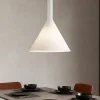 Lampadari Cucina-Ideal Lux Cocktail sp1 big lampadari da cucina 35cm vetro cono bianco