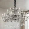 Lampadari Moderni-Ideal Lux Colossal sp15 lampadario di cristallo grande 15 luci