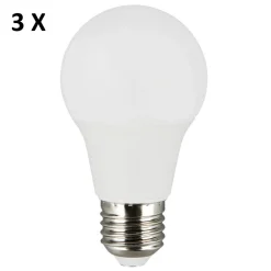 Lampadine Led-Selezionato da Mazzolaluce Confezione 3 lampadine led e27 8,5w 3000k 790 lumen