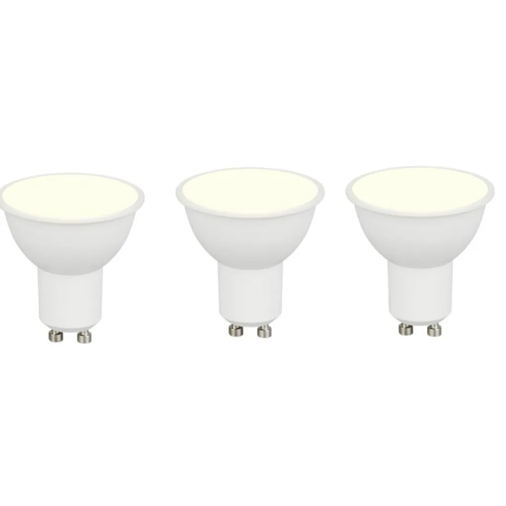 Lampadine Led-Selezionato da Mazzolaluce Confezione 3 lampadine led gu10 4,5w 4000k ottica 38 345 lumen