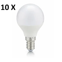 Lampadine Led-Selezionato da Mazzolaluce Confezione n 10 lampadine e14 led 3,5w 3000k 320 lumen