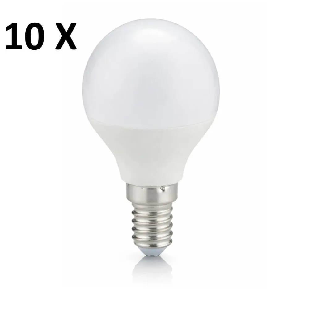 Lampadine Led-Selezionato da Mazzolaluce Confezione n 10 lampadine e14 led 3,5w 3000k 320 lumen