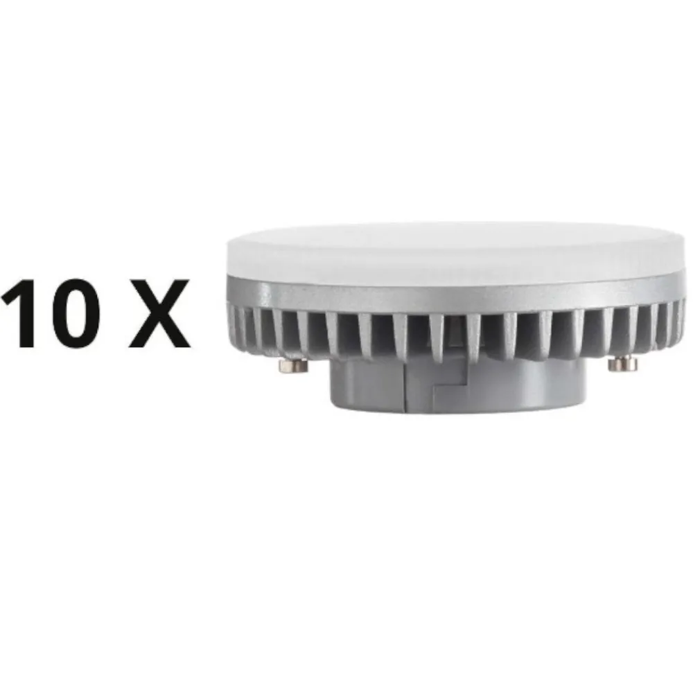 Lampadine Led-Ideal Lux Confezione n10 lampadine gx53 9w led 3000k 910lm
