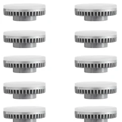 Lampadine Led-Ideal Lux Confezione n10 lampadine gx53 9w led 4000k 1000lm
