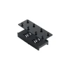 Illuminazione A Binario-Ideal Lux Connettore elettrico per profili binario monofase 48v nero arca