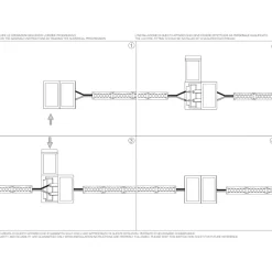 Strisce Led-Ideal Lux Connettore strip led main