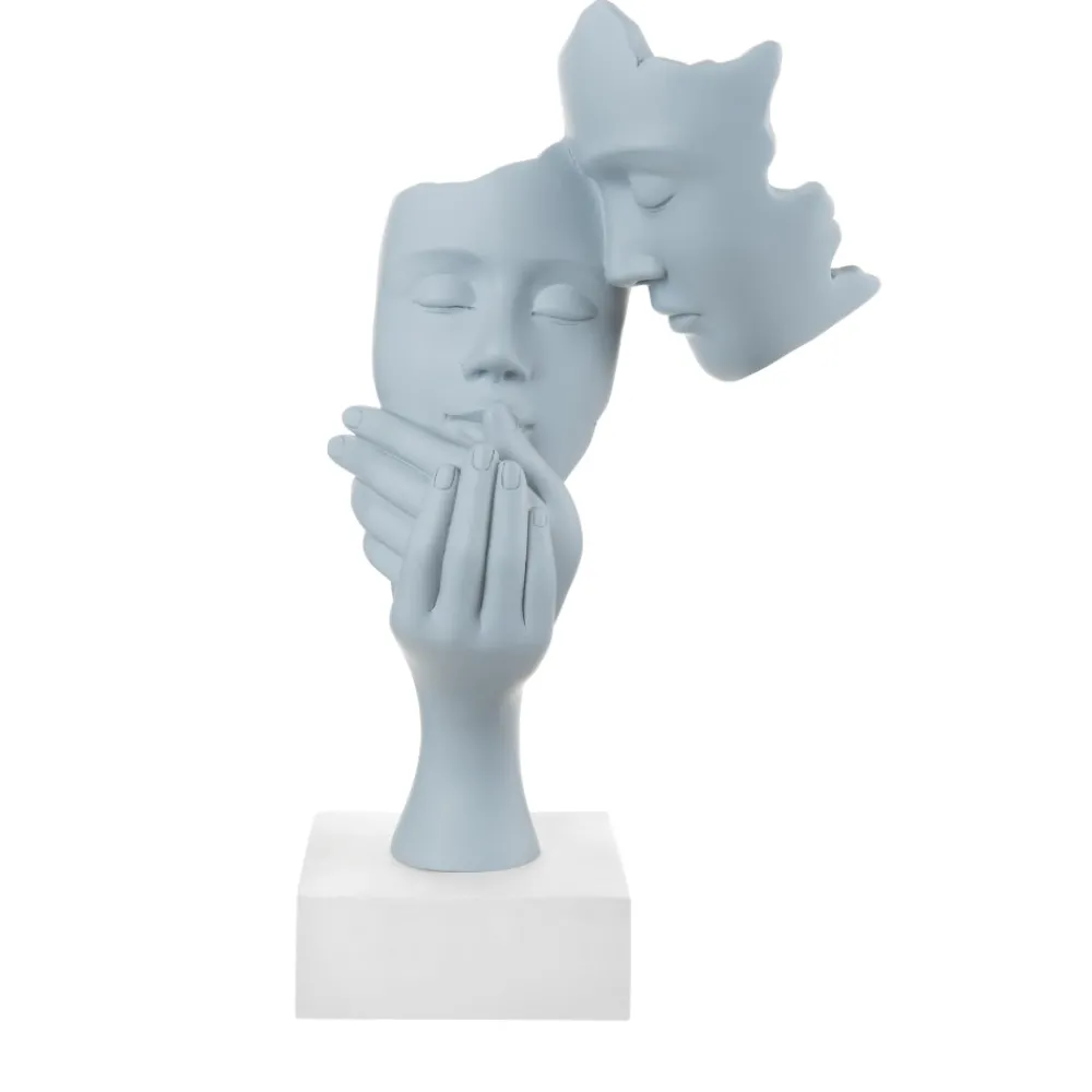 Soprammobili Moderni-Bongelli Preziosi Coppia face soprammobile carta da zucchero