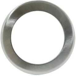 Accessori-Selezionato da Mazzolaluce Cornice in acciaio satinato per faretto led tricolor 10w