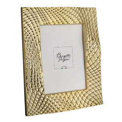 Soprammobili Moderni-Bongelli Preziosi Cornice oro per foto design moderno in marmorino