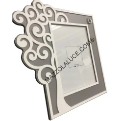 Soprammobili Moderni-Bongelli Preziosi Cornice portafoto 18x24 albero della vita grigio