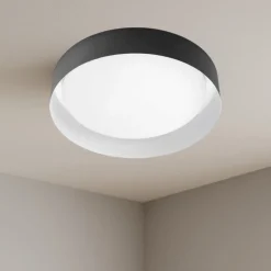 Plafoniere Moderne-Linea Light Crew 2 plafoniera led per cucina 17w 3000k tonda