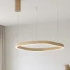 Lampadari Moderni-Gea Luce Criseide lampadario moderno sabbia led 60w 3000k quadrato