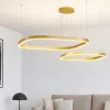 Lampadari Moderni-Gea Luce Criseide lampadario per salotto led oro 3000k