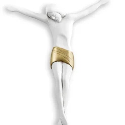 Crocifissi Da Parete-Bongelli Preziosi Crocifisso corpo di cristo da parete 37x32 moderno