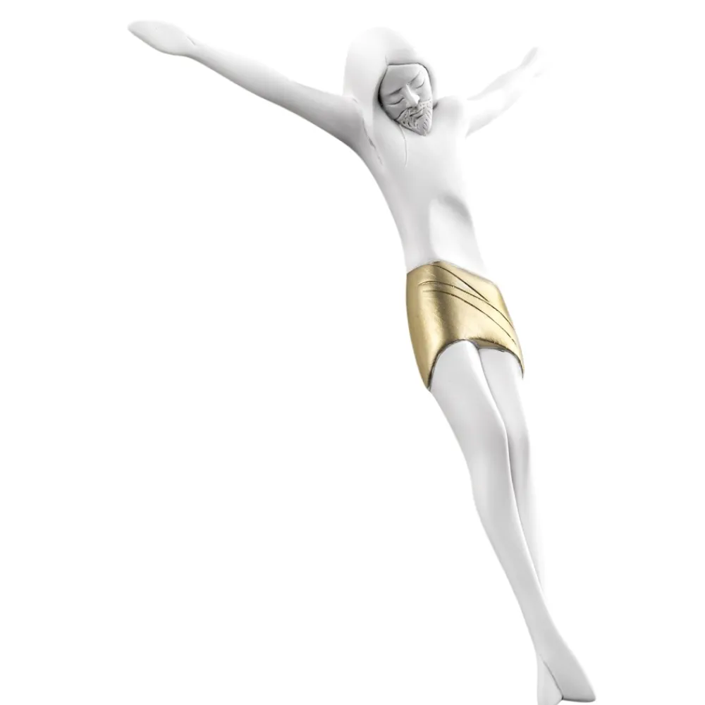 Crocifissi Da Parete-Bongelli Preziosi Crocifisso corpo di cristo da parete 37x32 moderno