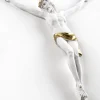 Crocifissi Da Parete-Selezionato da Mazzolaluce Crocifisso cristo da parete 32x23 bianco oro