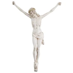 Crocifissi Da Parete-Selezionato da Mazzolaluce Crocifisso da parete senza croce 16x12 avorio oro