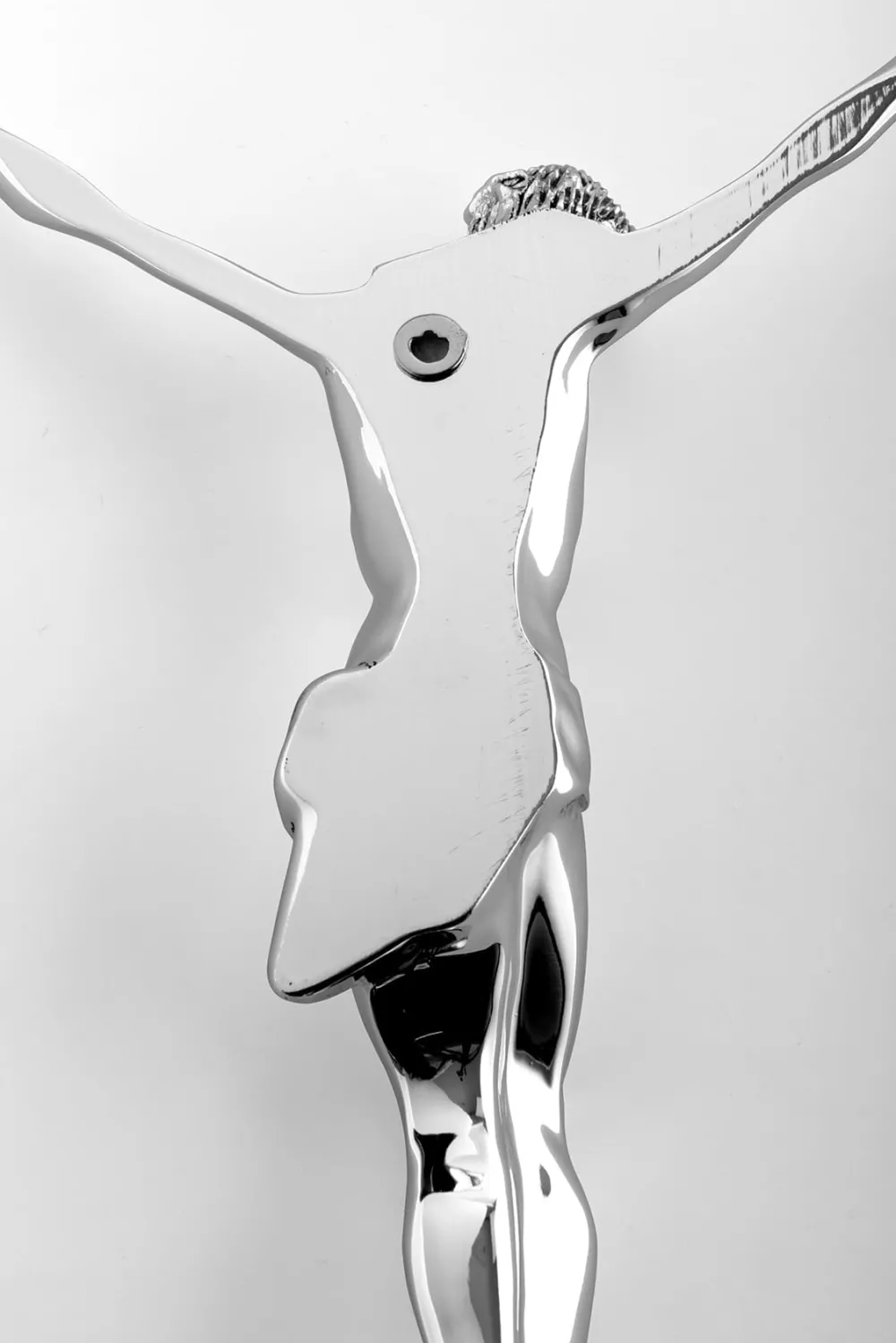 Crocifissi Da Parete-Selezionato da Mazzolaluce Crocifisso da parete 16x12 colore argento