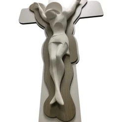 Crocifissi Da Parete-Selezionato da Mazzolaluce Crocifisso stilizzato da parete design moderno 51x29