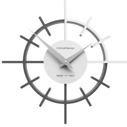 Orologi Da Parete Moderni-Selezionato da Mazzolaluce Crosshair orologio da parete moderno legno grigio quarzo