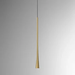 Lampade A Sospensione-Gea Luce Dafne sg bianco lampada a sospensione oro led 7w 3000k
