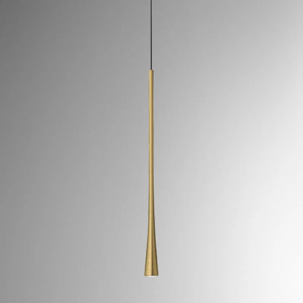 Lampade A Sospensione-Gea Luce Dafne sg oro lampada a sospensione led 7w 3000k