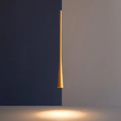 Lampade A Sospensione-Gea Luce Dafne sp lampada a sospensione oro led 7w 3000k